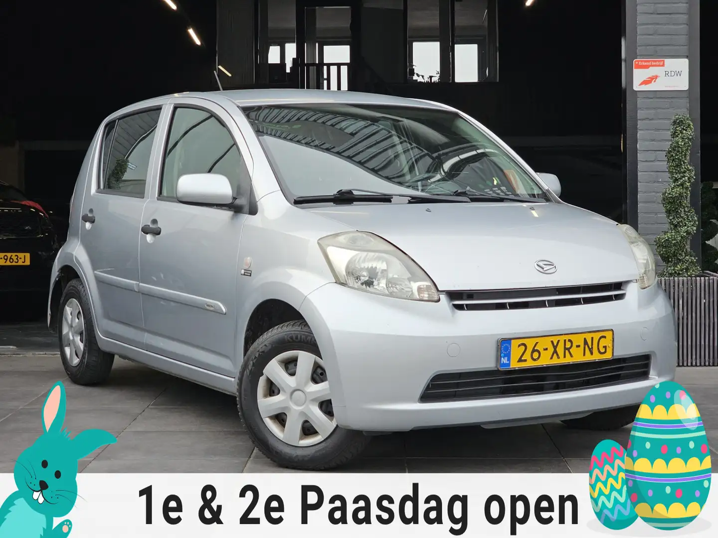 Daihatsu Sirion 2 1.0-12V Premium|Airco|El.Ramen|NAP|APK Gris - 1