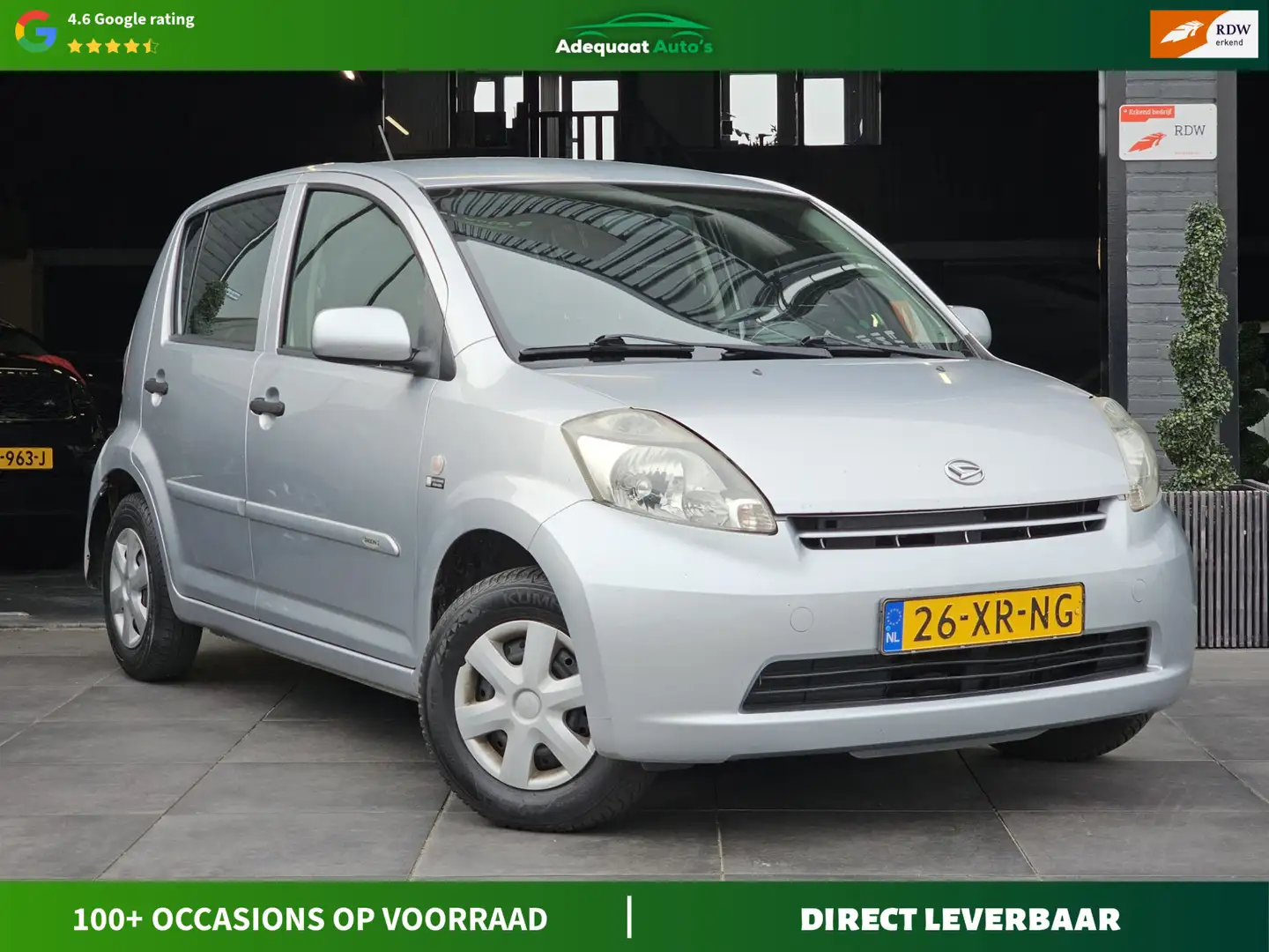 Daihatsu Sirion 2 1.0-12V Premium|Airco|El.Ramen|NAP|APK Grau - 1