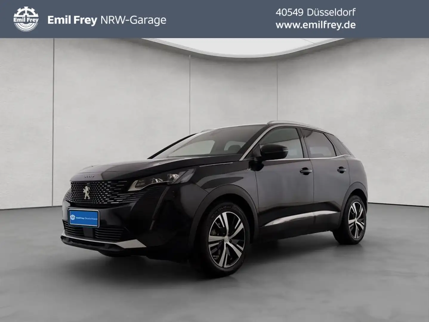 Peugeot 3008 Hybrid 136 e-DSC6 GT AHK+LED+NAVI+ACC+SHZ Negro - 1