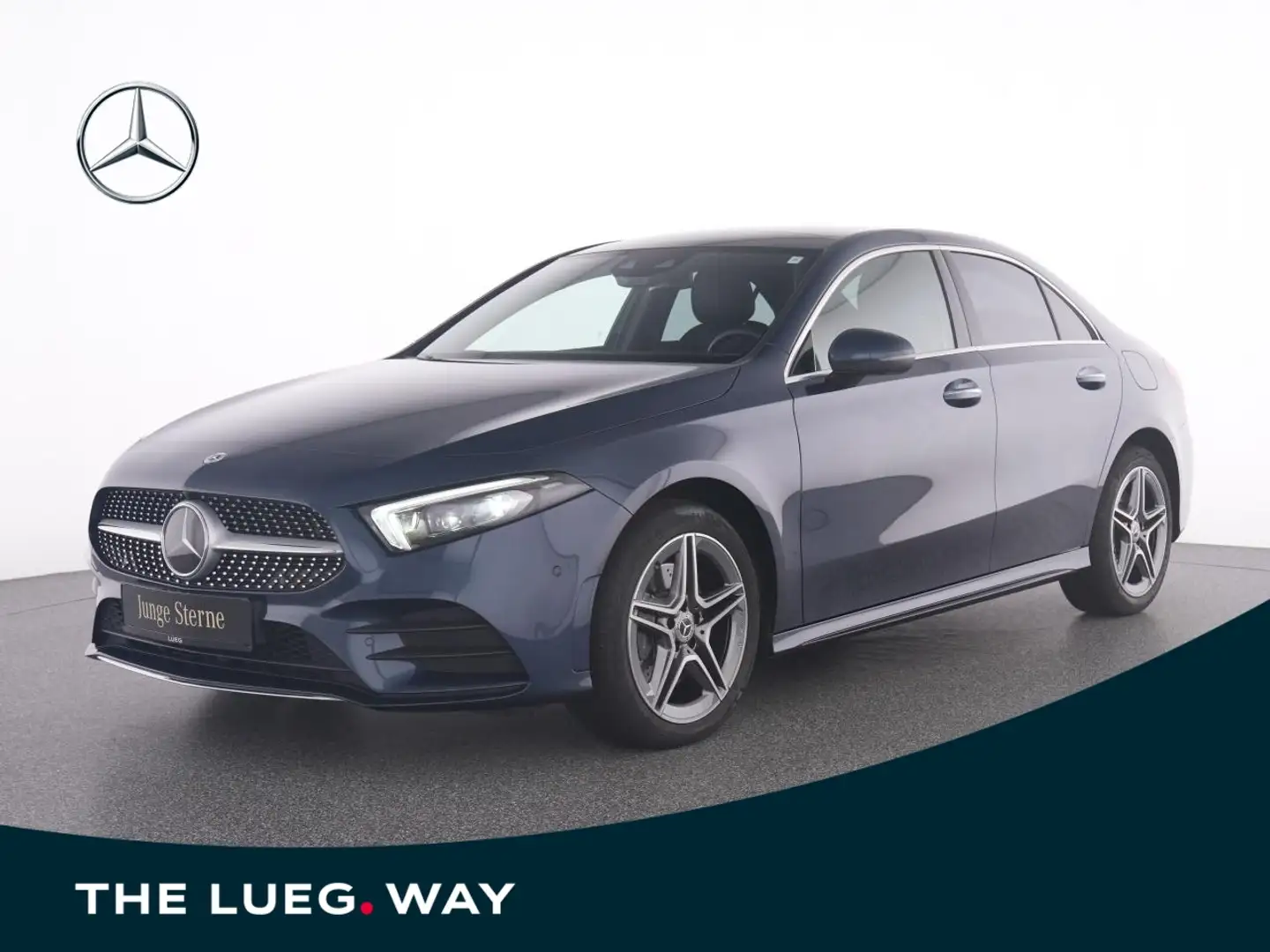 Mercedes-Benz A 250 e Lim AMG+Pano+MBeam+Sound+360°+Dist+KeyGo Blau - 1