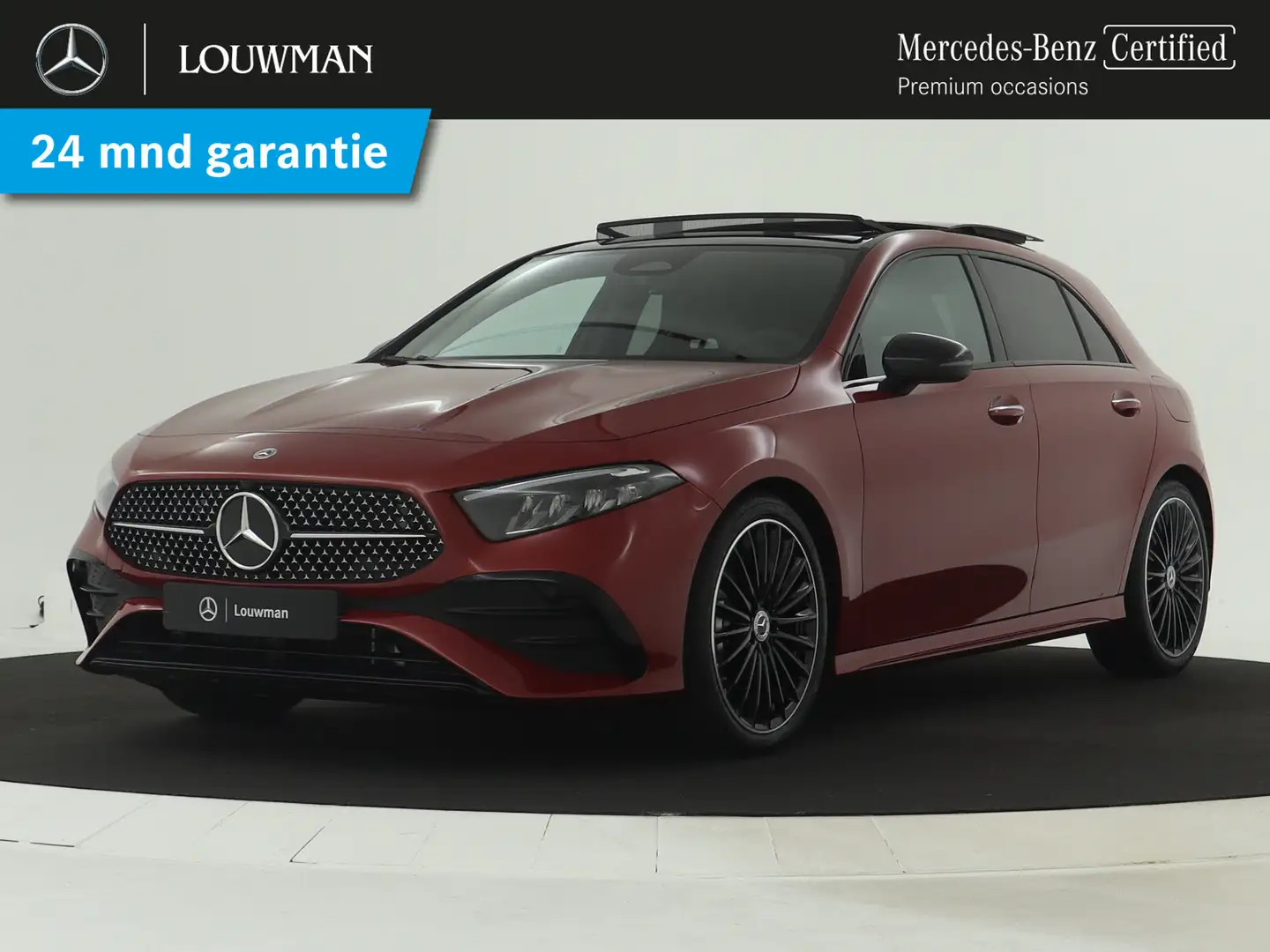 Mercedes-Benz A 180 Star Edition AMG Line | Nightpakket | Dodehoekassi Rood - 1