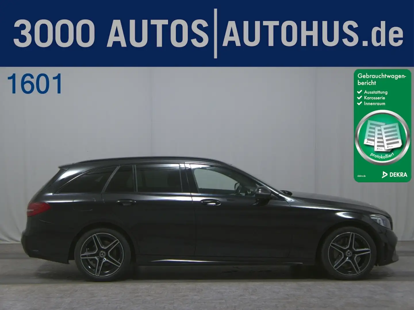 Mercedes-Benz C 300 T d 4Matic  AMG Line 360° LED Navi Night Schwarz - 1