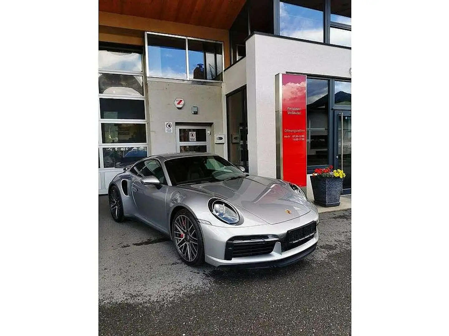 Porsche 992 911 Turbo Modell 992 Silber - 2