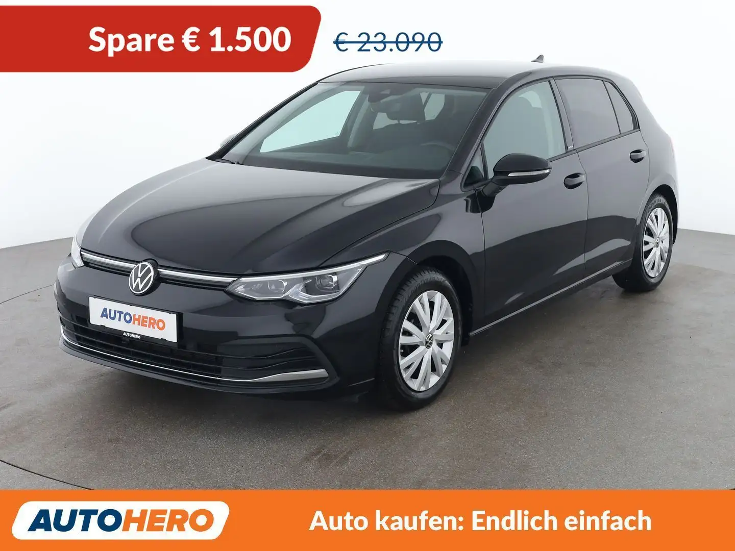 Volkswagen Golf 1.5 TSI ACT Active Schwarz - 1