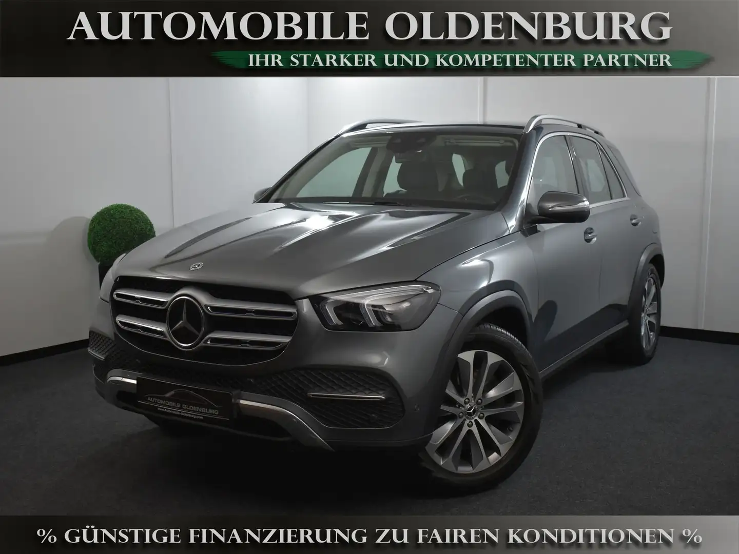 Mercedes-Benz GLE 350 de 4M *Distro+*AHK*AIR*360°*Memory*4xSHZ Grau - 1