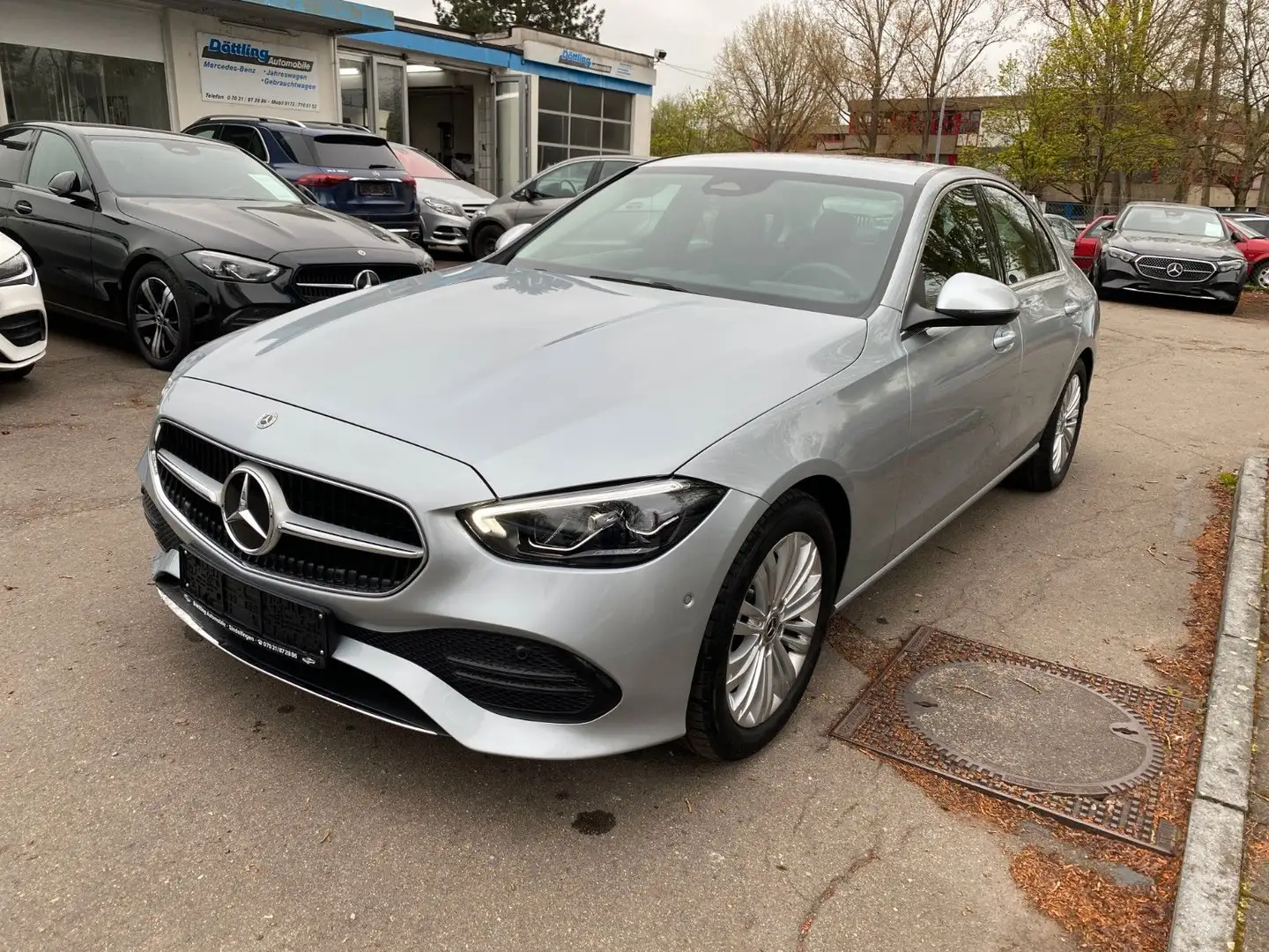 Mercedes-Benz C 200 d  *Avantgarde Advanced/Kamera/LED/Spur* Silber - 2