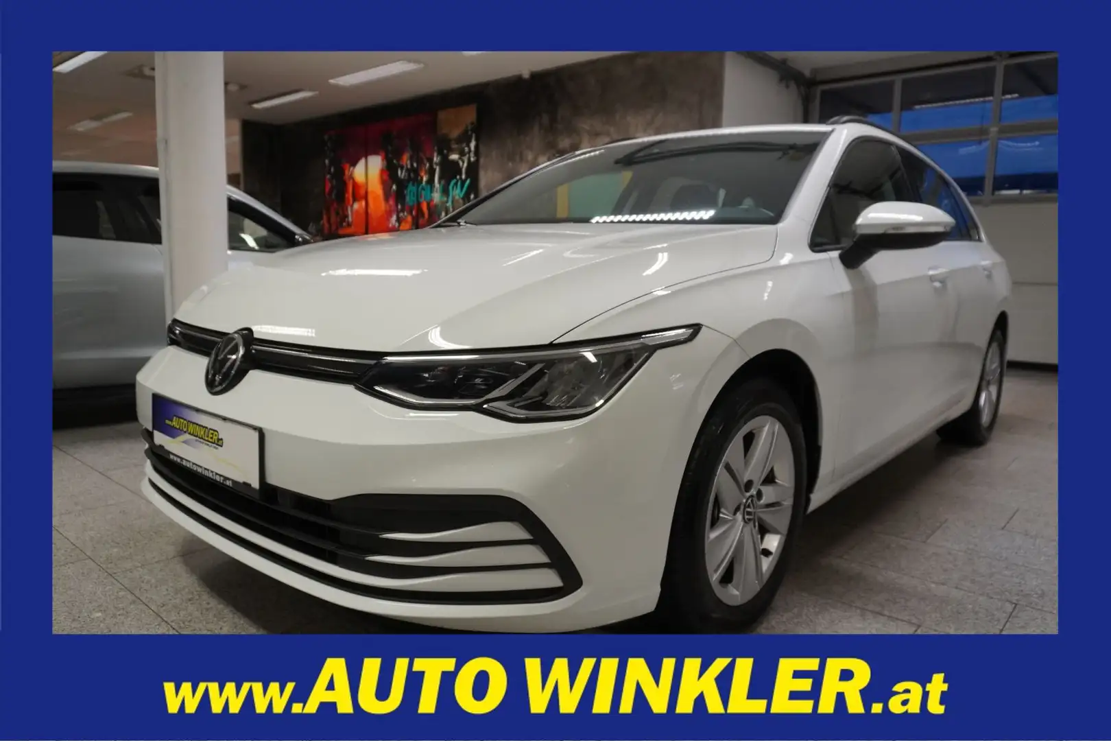 Volkswagen Golf Variant eTSI Life DSG PDC/Virtual/LED Weiß - 1