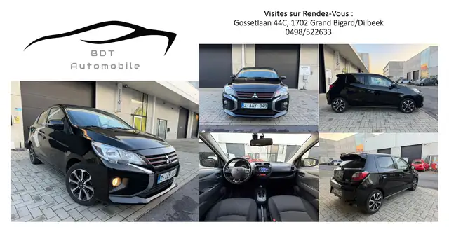 Mitsubishi Space Star 1.2i RedLine Edition CVT 1er Prop Carnet