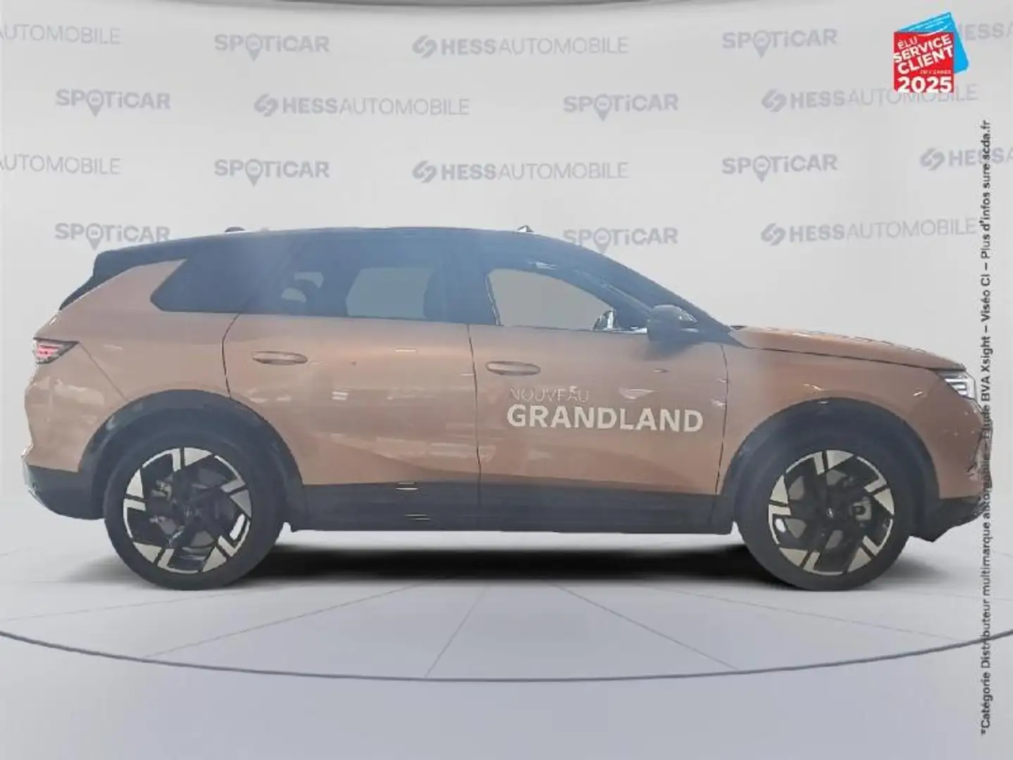 Opel Grandland Electric 213ch Batterie 73 kWh GS Arancione - 2