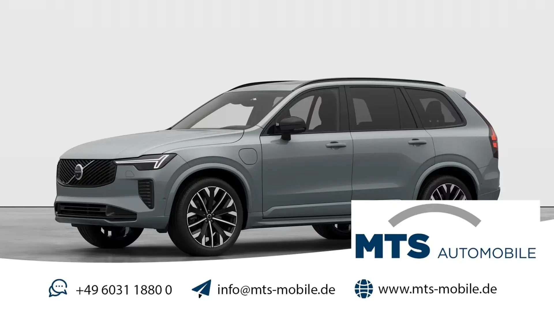 Volvo XC90 Ultra Dark, T8 AWD Plug-in Hybrid, Elektrisch/Benz Gris - 1