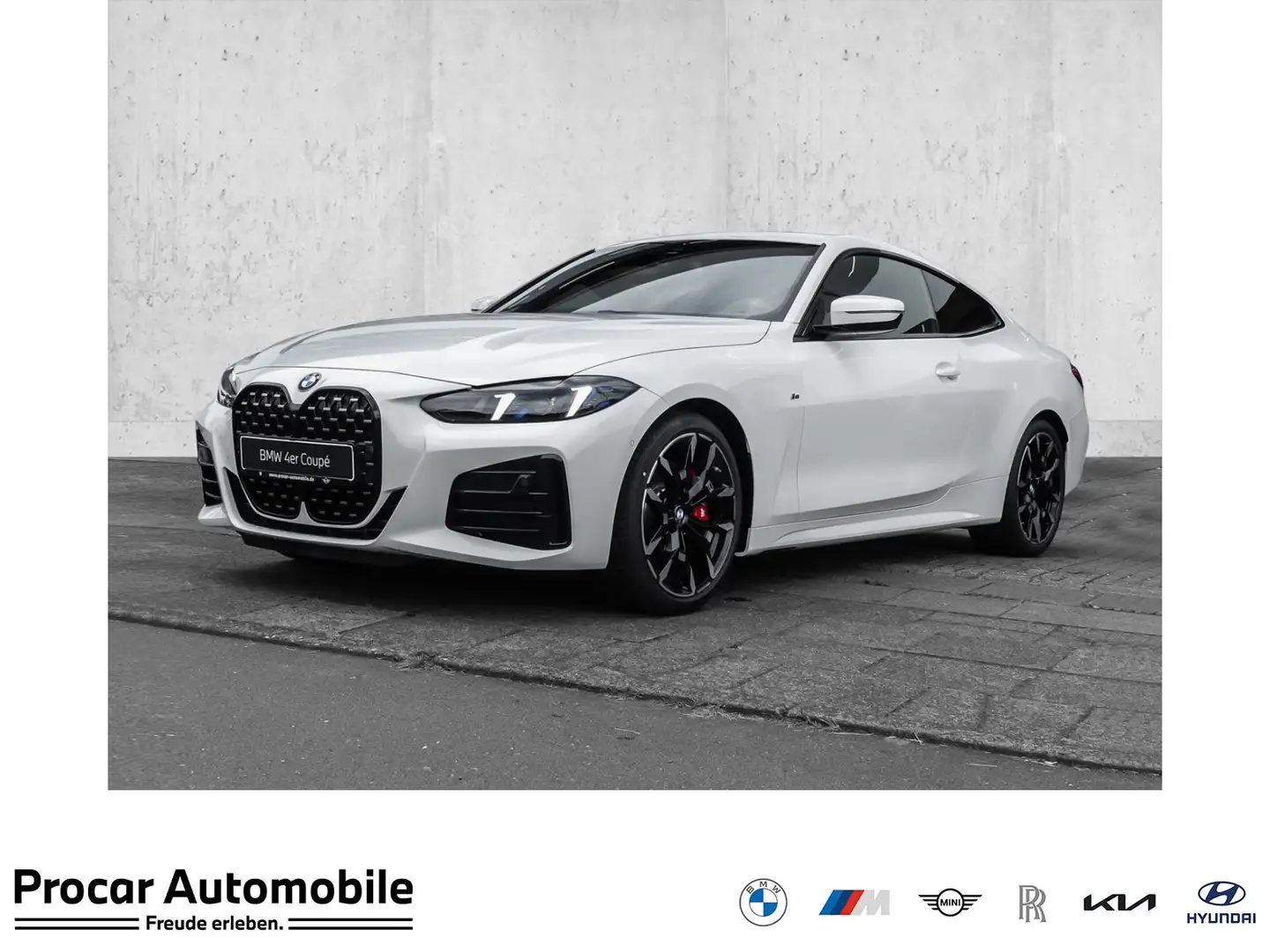 BMW 420 i Coupé * M-Sportpaket * Harman Kardon Surround So Blanc - 1