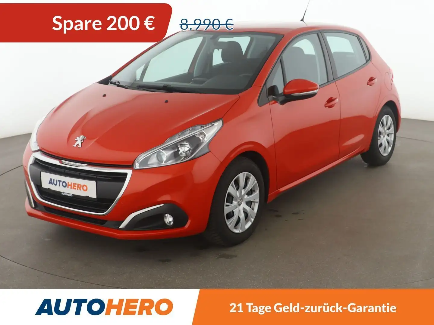 Peugeot 208 1.2 e-VTi Active *TEMPO*PDC*SHZ*KLIMA* Orange - 1