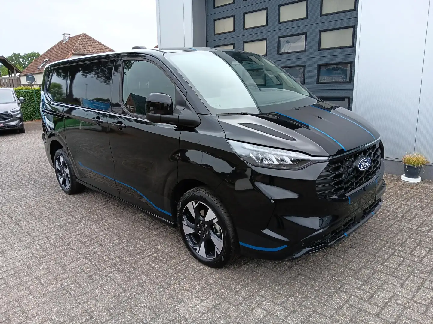 Ford Transit Custom SPORT L2 170pk AUT driver ass pakket 40909exBTW Noir - 2
