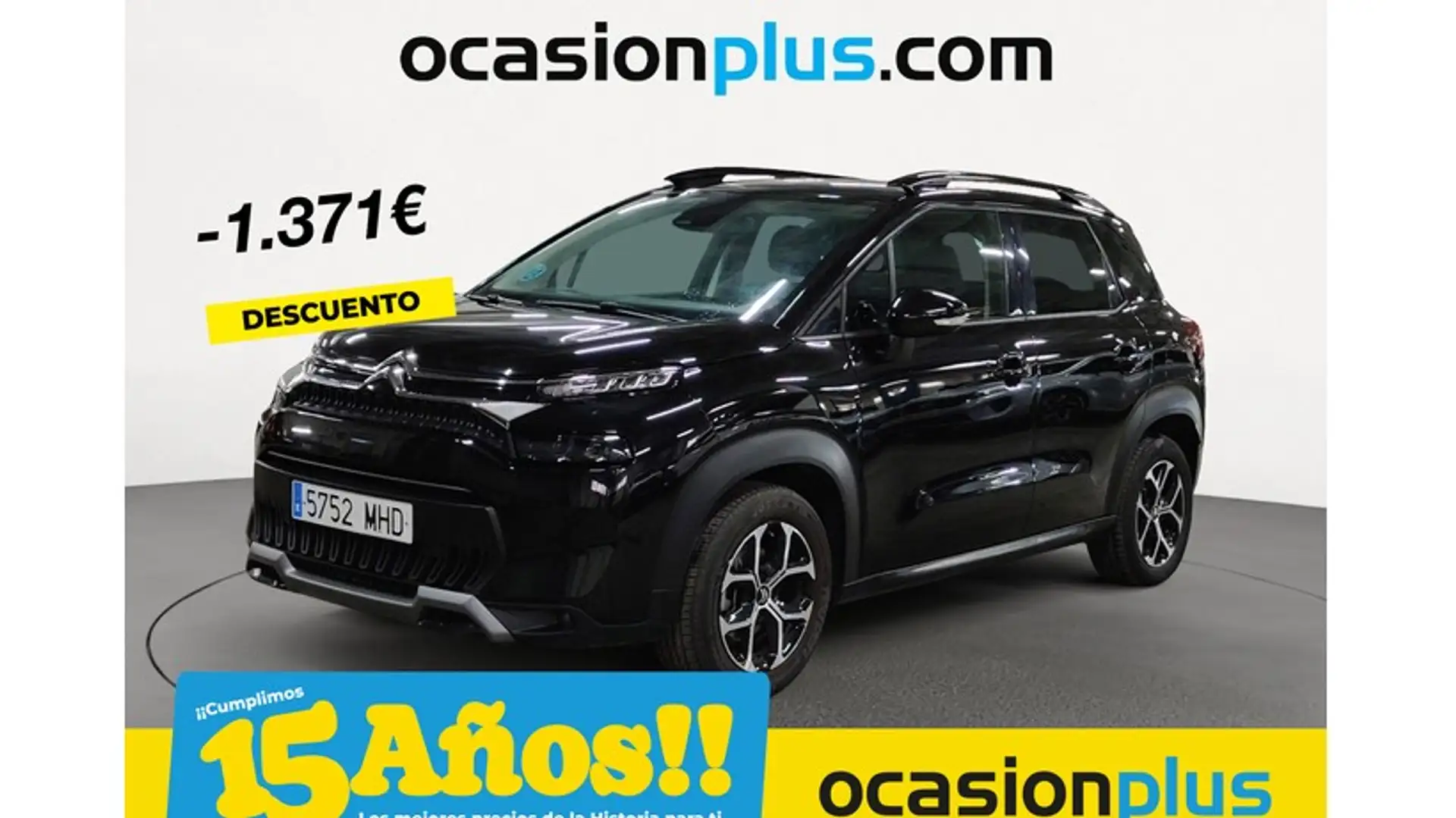 Citroen C3 Aircross Puretech S&S Shine 110 Negro - 1