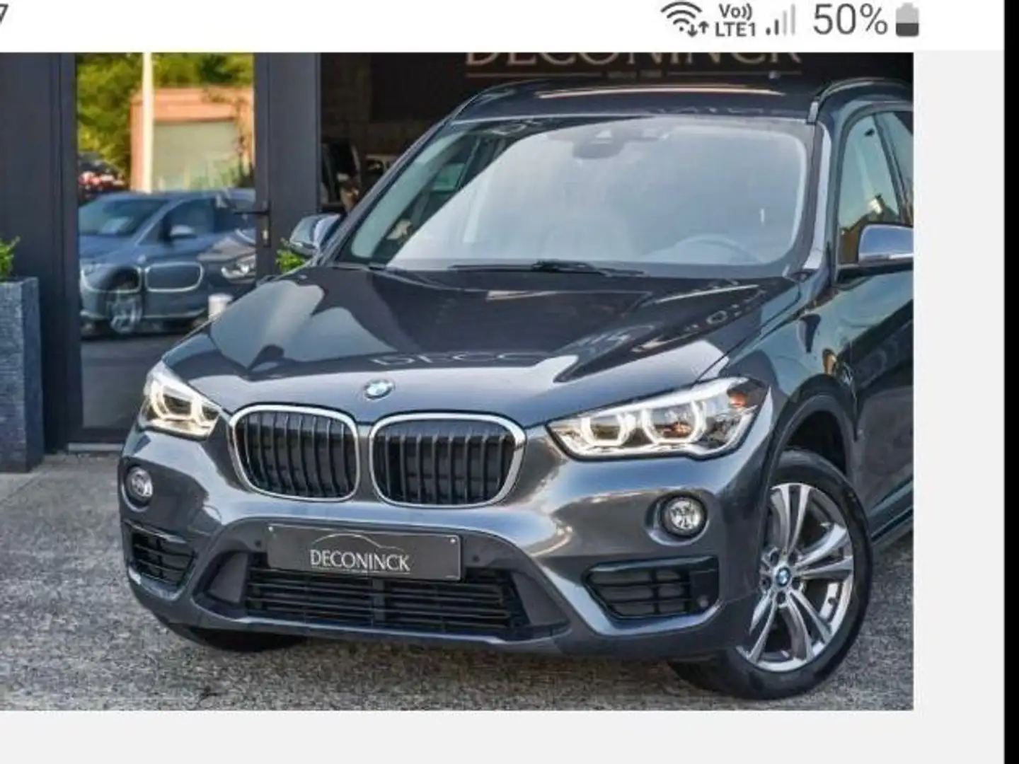 BMW X1 X1 2.0 dA sDrive18 Gris - 2