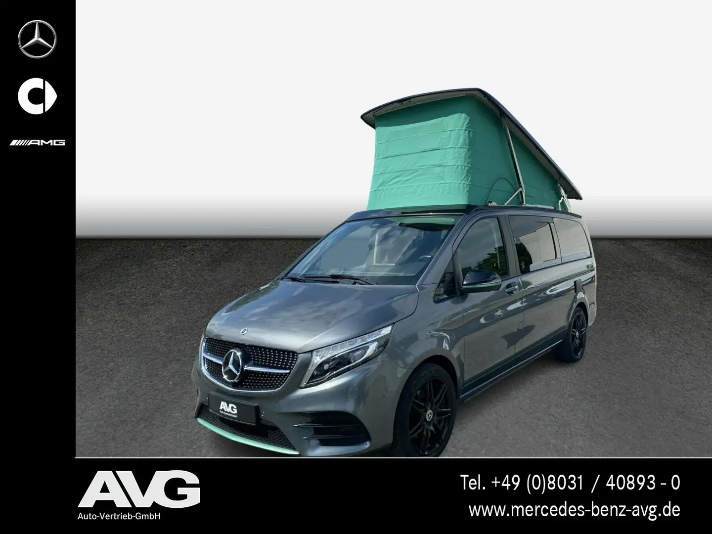 Mercedes-Benz Marco Polo Marco Polo 250 d 4M ED AMG/Navi/LED/el.Dach/AHK Grigio - 1