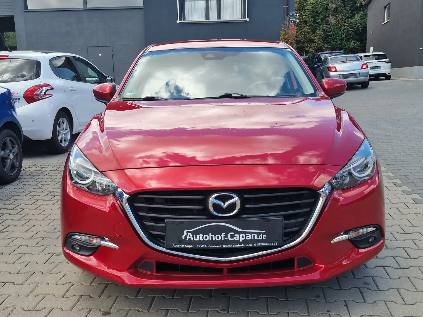Mazda 3 SKYACTIV-G 120 Center-Line/2.Ha/PDC/Alus/Navi/Eu6/ Rouge - 2