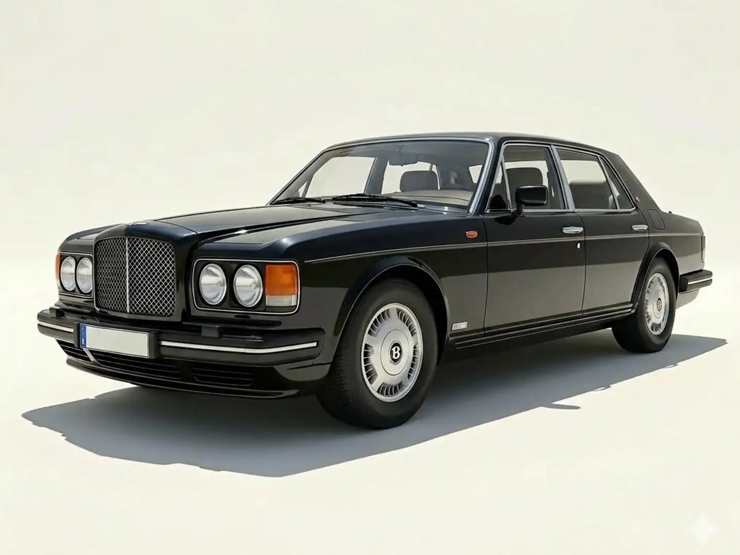 Bentley Turbo R G-Kat/deutsches Auto/Voll./95tkm! Schwarz - 1