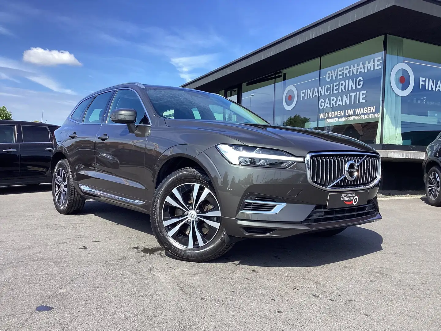 Volvo XC60 T6 Hybrid/1steEig/87000km/Panodak/Trekhaak/Cruise Grijs - 1