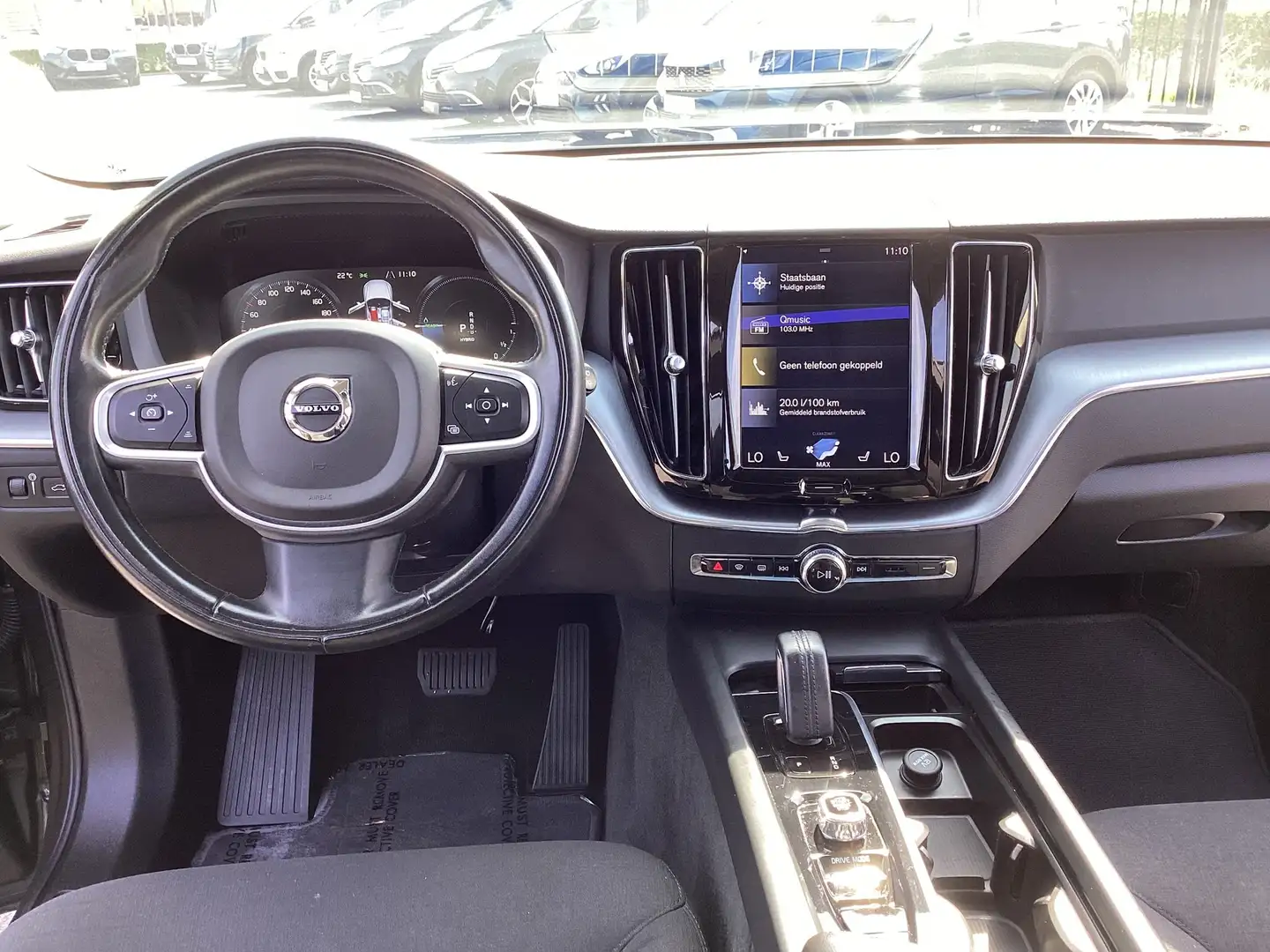 Volvo XC60 T6 Hybrid/1steEig/87000km/Panodak/Trekhaak/Cruise Grijs - 2