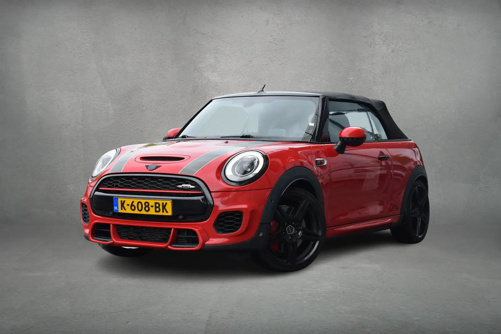MINI John Cooper Works Cabrio Mini 2.0 Chili | 231 pk | Schaalstoelen | H/K | Ca Rojo - 2