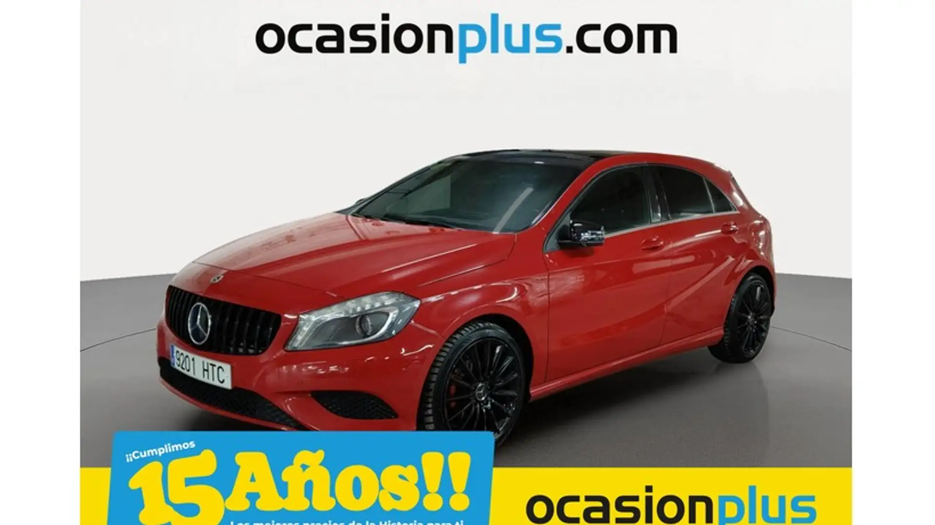 Mercedes-Benz A 180 180CDI BE Urban 7G-DCT Rood - 1