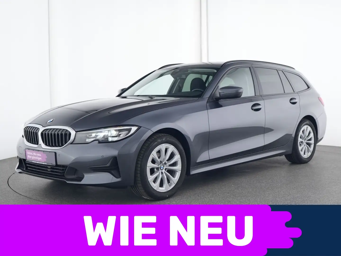BMW 320 d Advantage Navigation|HeadUp|Pano|LED|PDC Gris - 1