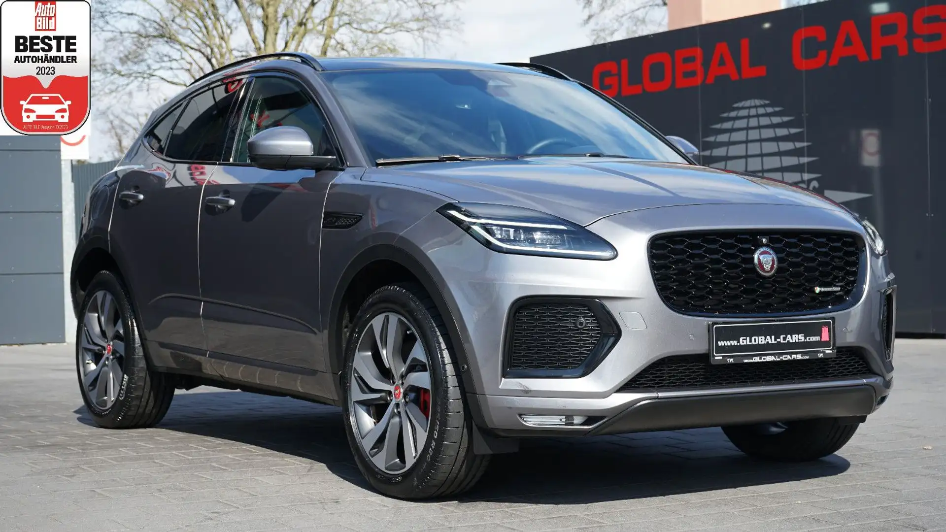 Jaguar E-Pace E-PACE P300e R-DYNAMIC SE AWD*PANO*VIRTUAL*HUD* Grau - 1