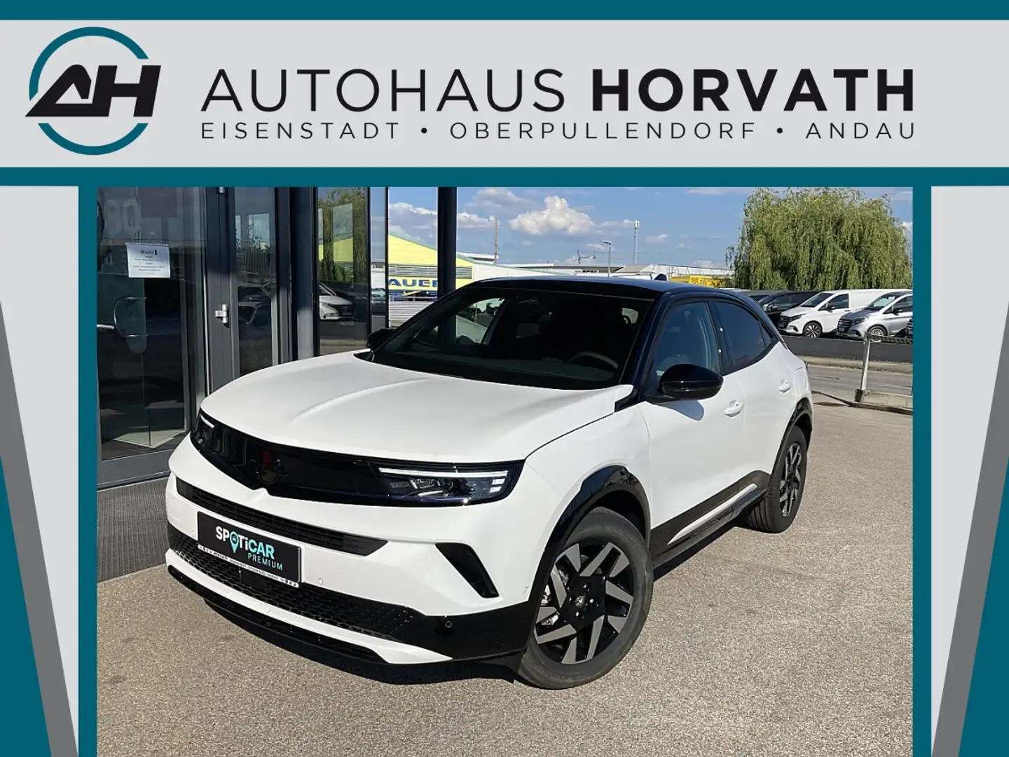 Opel Mokka 1,2 Direct Injection Turbo mHEV Aut. GS!TOP AKT... Weiß - 1
