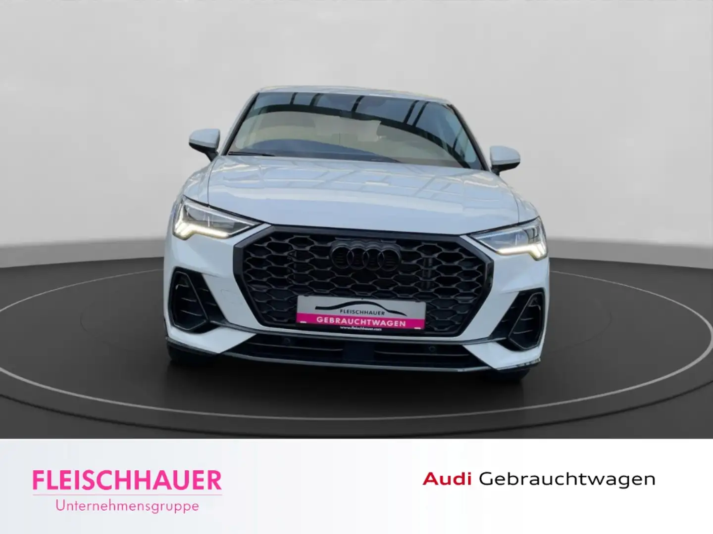 Audi Q3 Sportback 1.5 TFSI Navi VC LED El. Heckklappe Klim Weiß - 2