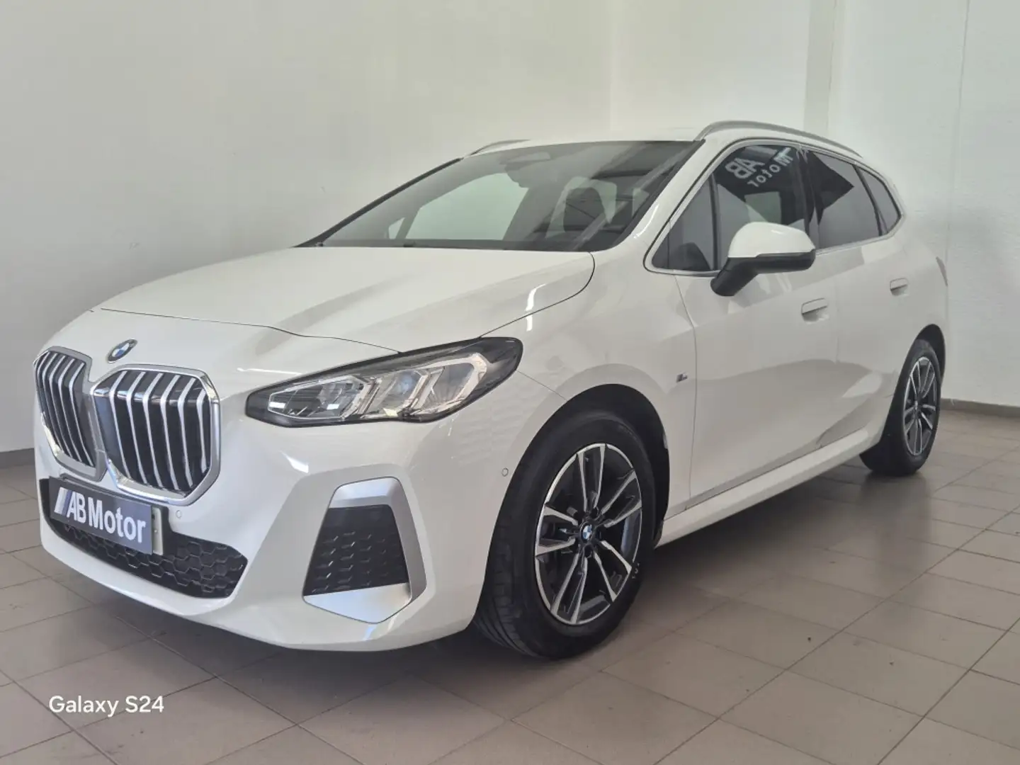 BMW 1er M Coupé 218dA Active Tourer Sport Blanc - 1