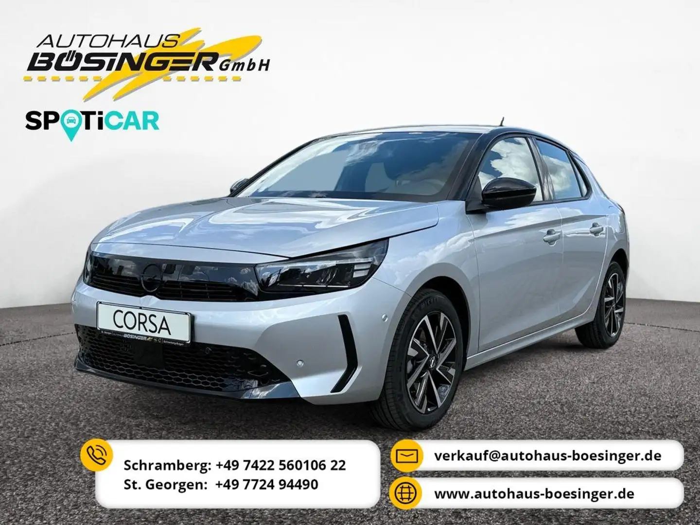 Opel Corsa F GS Mild Hybrid Autom. / ACC / SHZ / LHZ Gris - 1