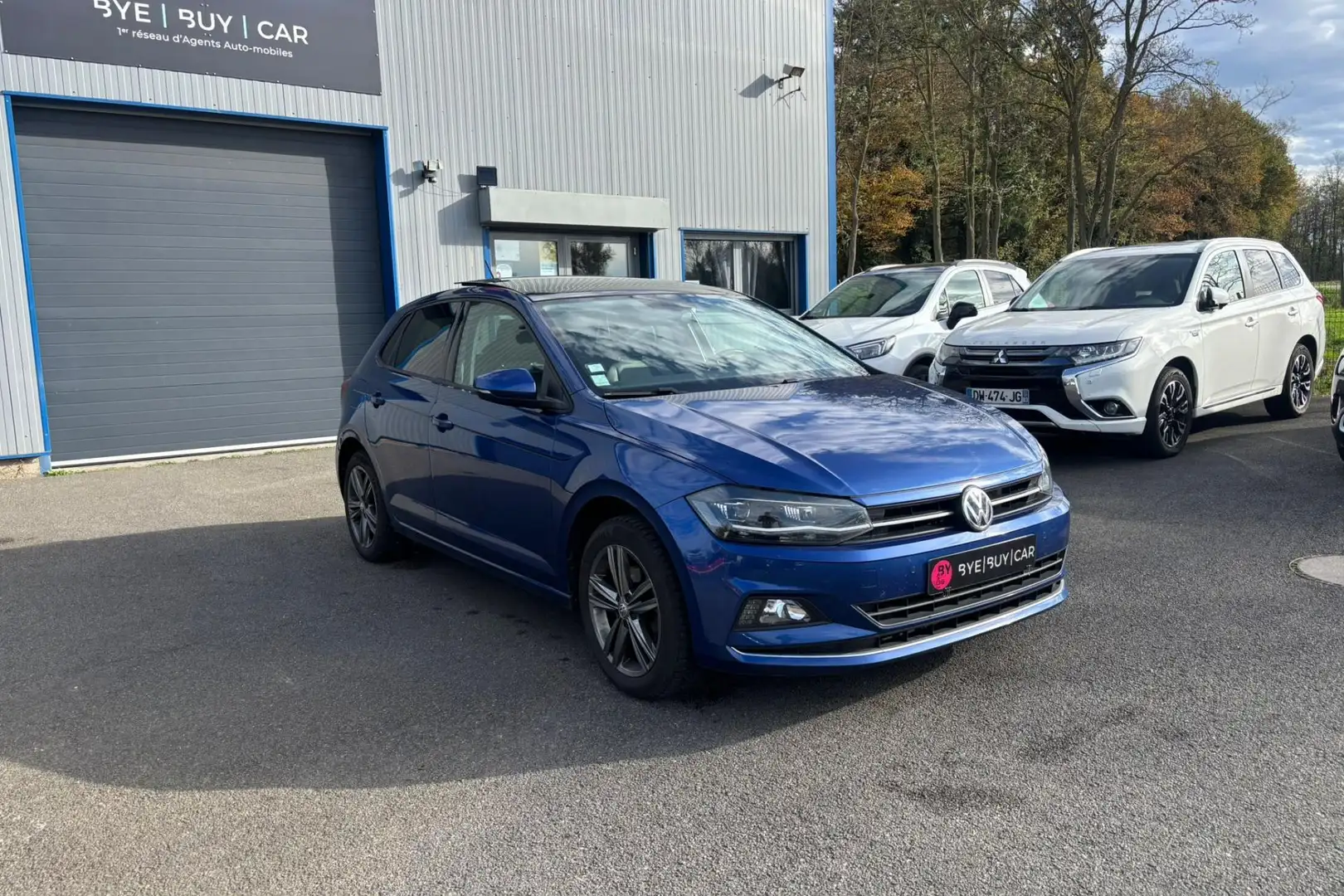 Volkswagen Polo POLO 1.0 TSI 115 CH BVA DSG 7 CARAT ATTELAGE + TOIT OUVRANT GARANTIE 12 MOIS Blauw - 2