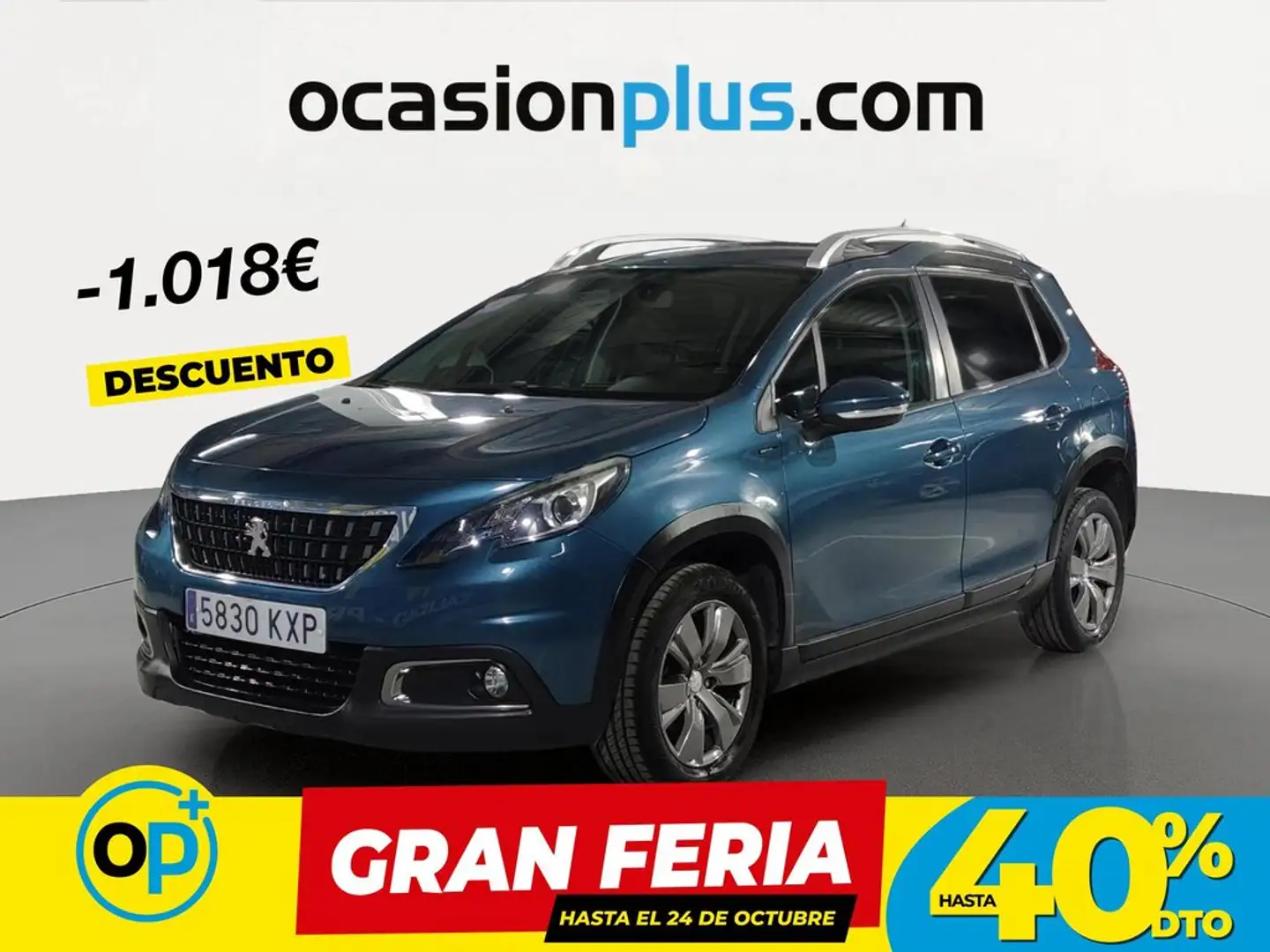 Peugeot 2008 1.5 BlueHDI S&S Signature 100 Verde - 1