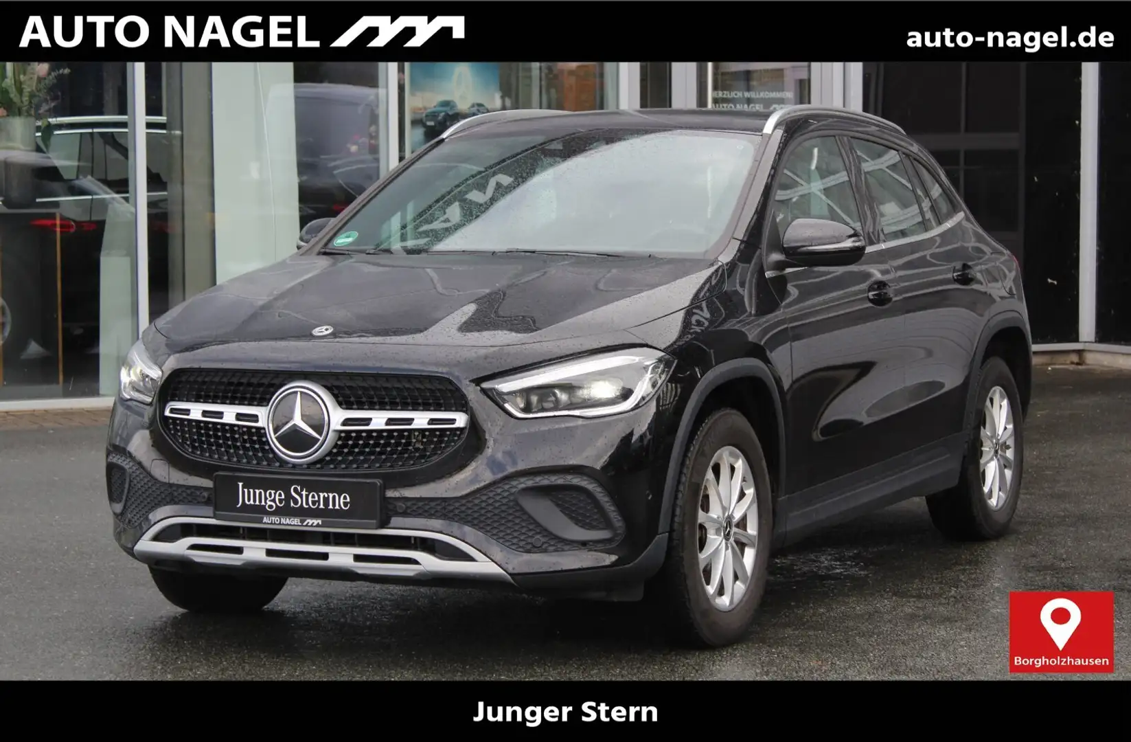 Mercedes-Benz GLA 250 GLA 250 e Style +AHK+LED+KAMERA+NAVI+AMBIENTEB.+ Zwart - 1