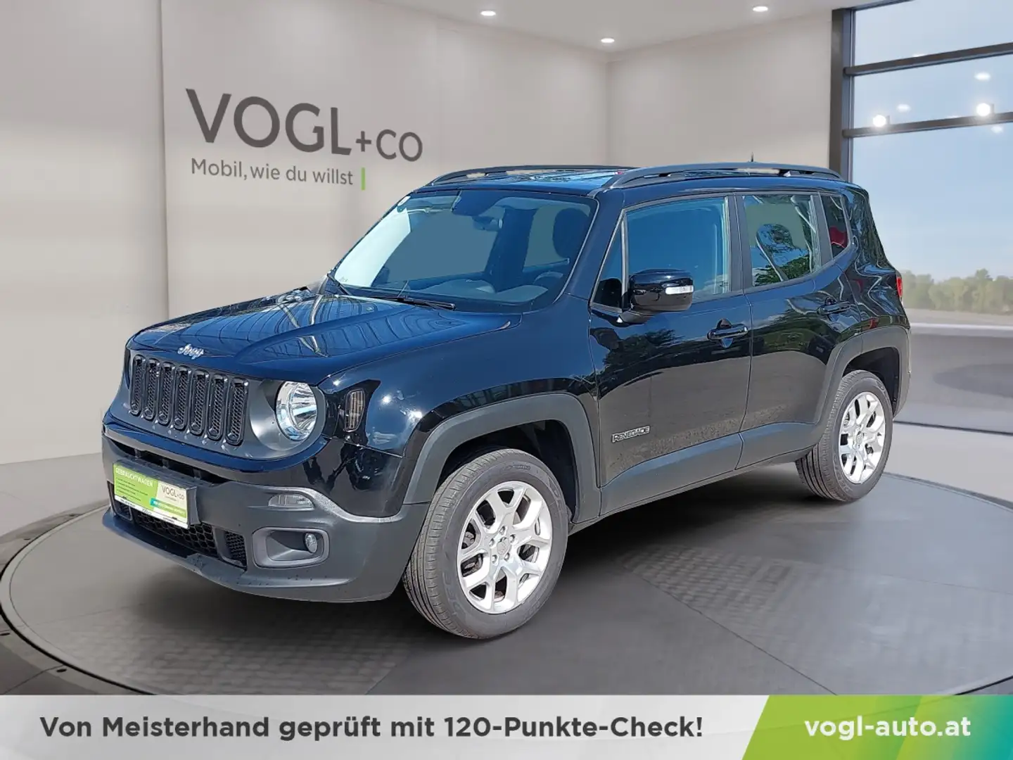 Jeep Renegade 2,0 Multijet 120 Longitude AWD Schwarz - 1