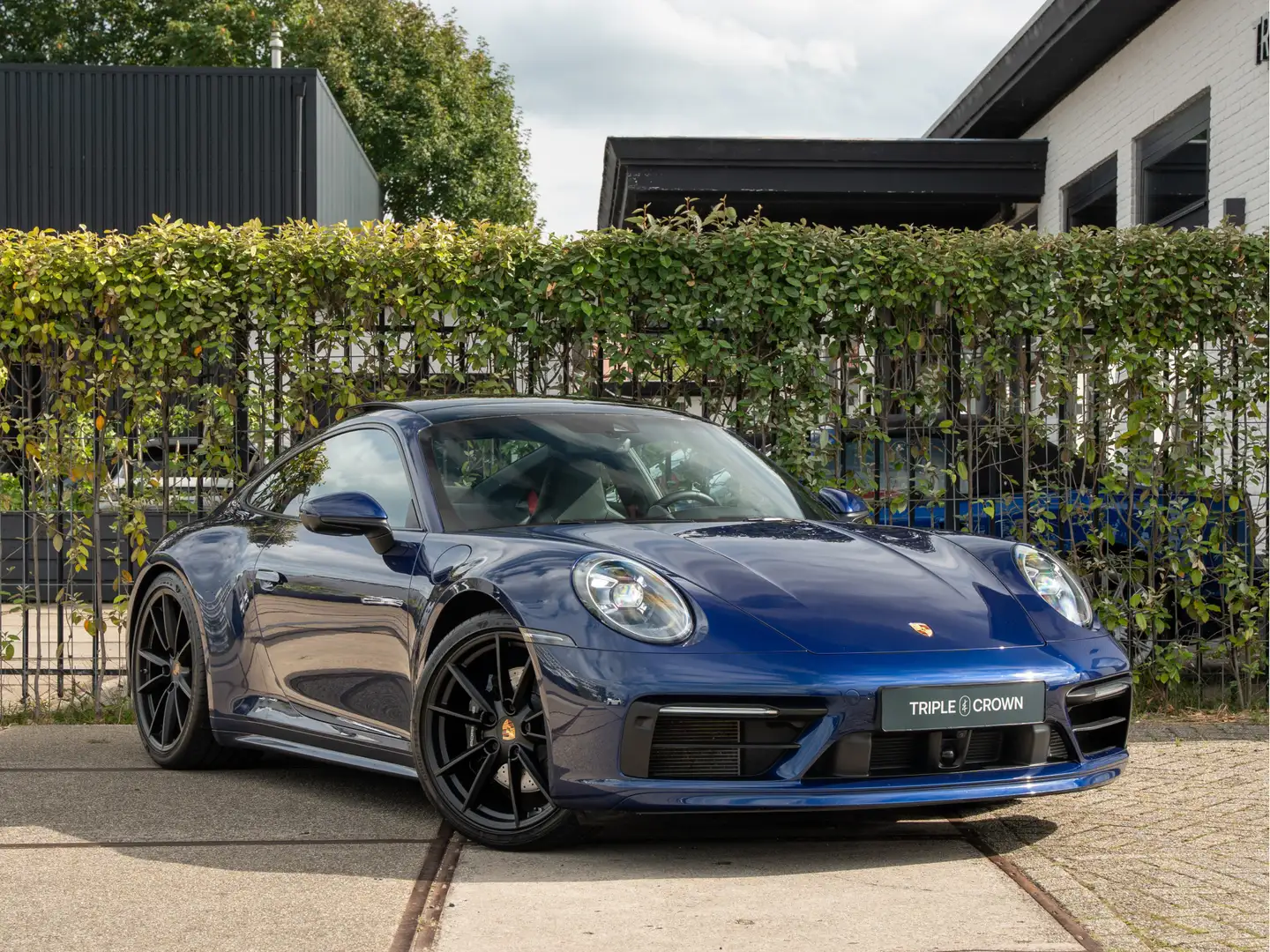Porsche 992 3.0 Carrera 4S | Vierwielbesturing | Sport-Design Blauw - 1
