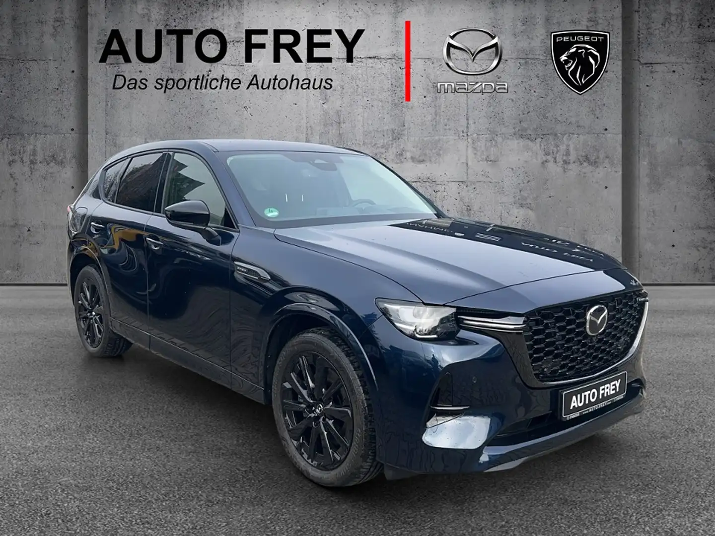 Mazda CX-60 2.5L e-Skyactiv PHEV HOMURA CON-P DRI-P COM-P Blau - 1