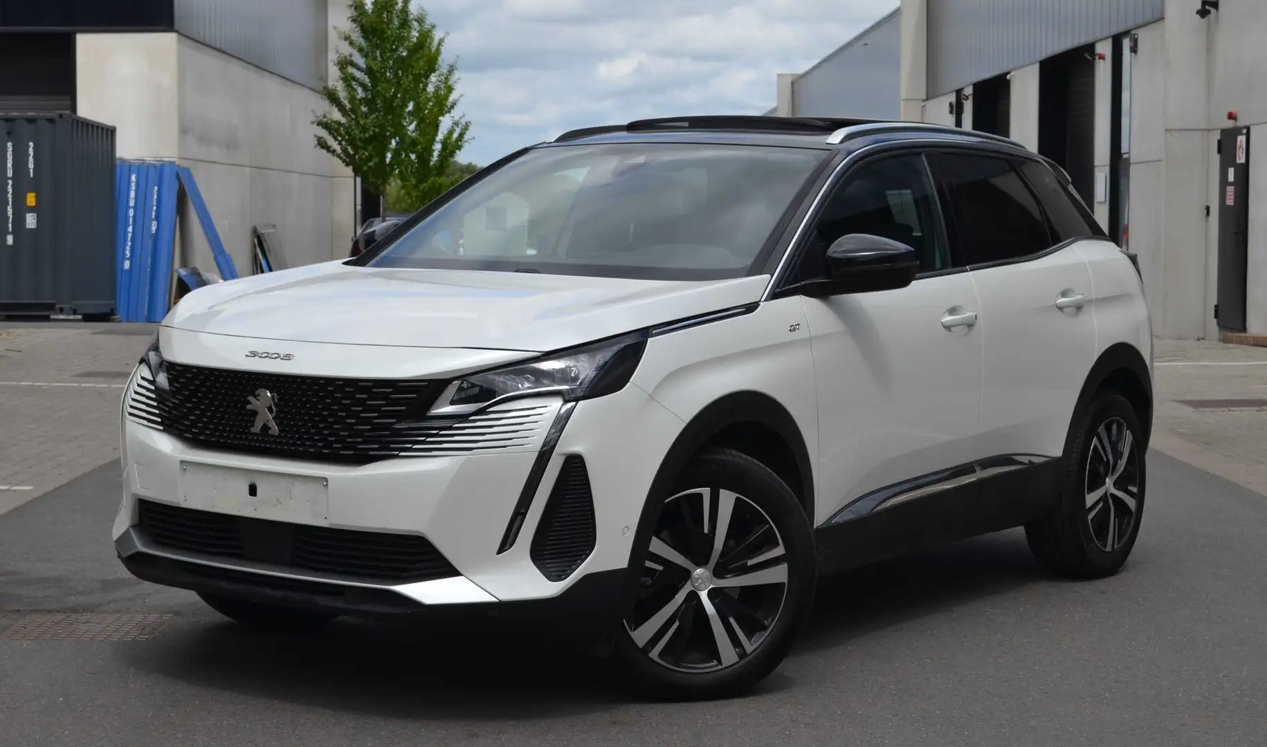 Peugeot 3008 1.2 GT EAT8 Pano/Alcantara/Led/Keyless/... 2021 Wit - 1