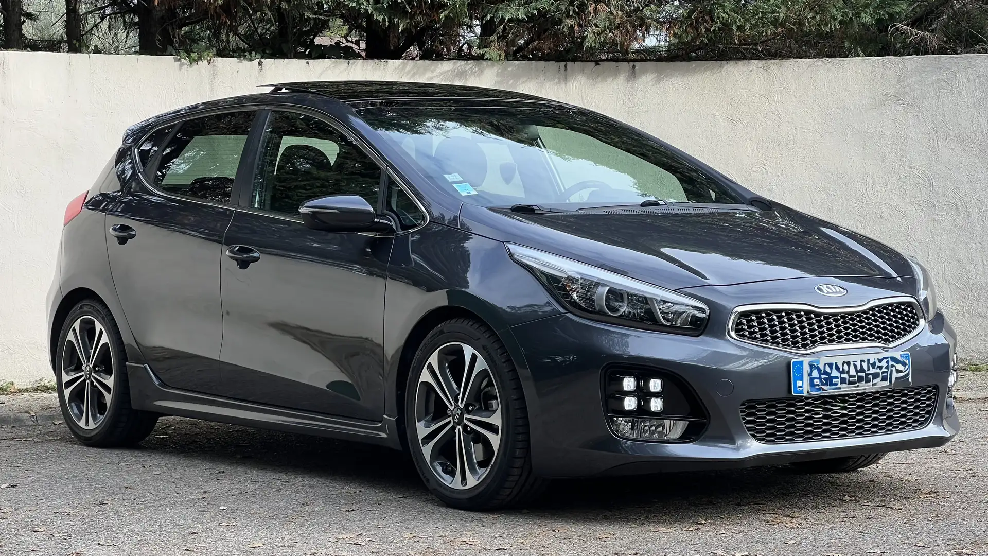 Kia Ceed / cee'd Cee'd 1.0 T-GDI 120 ch ISG GT Line Gris - 1