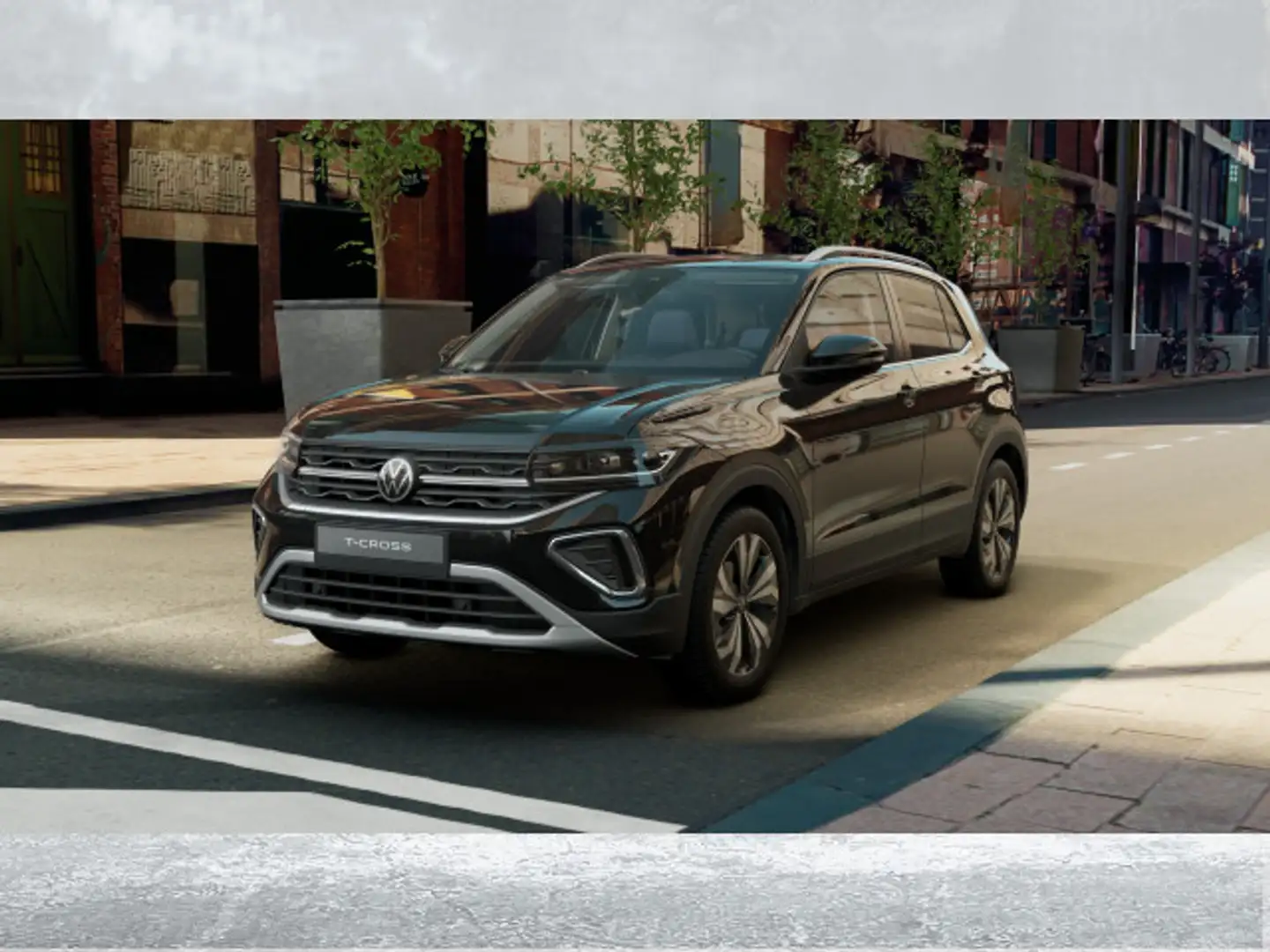 Volkswagen T-Cross Style 1.0 TSI IQ-LED NAV R-KAM PDC SHZ Noir - 2