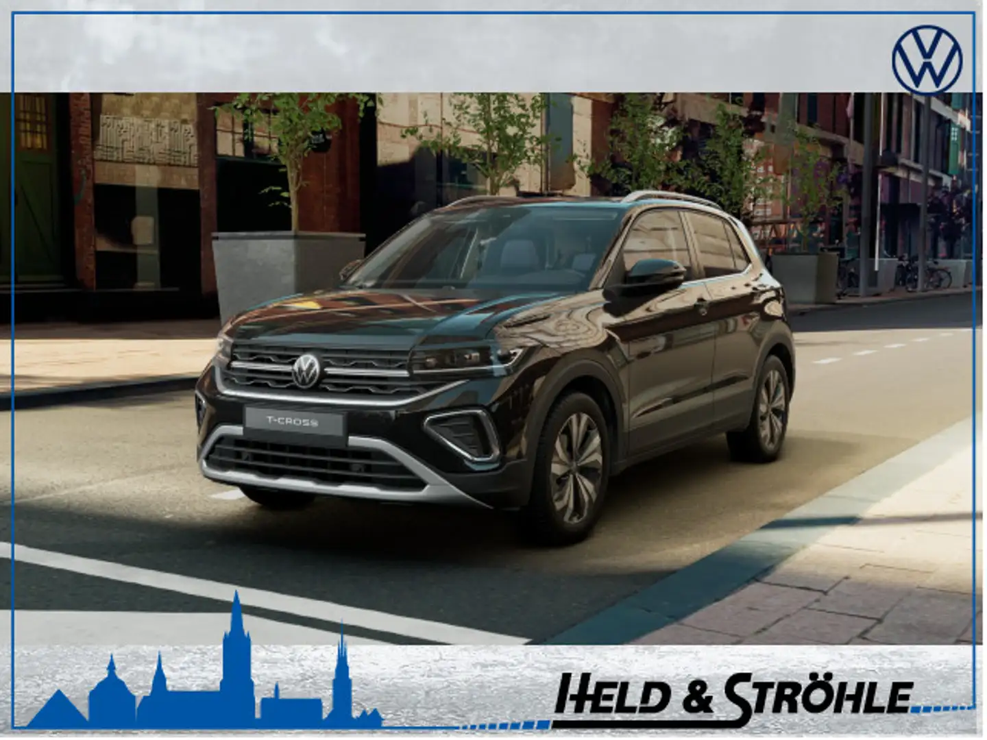 Volkswagen T-Cross Style 1.0 TSI IQ-LED NAV R-KAM PDC SHZ Fekete - 1