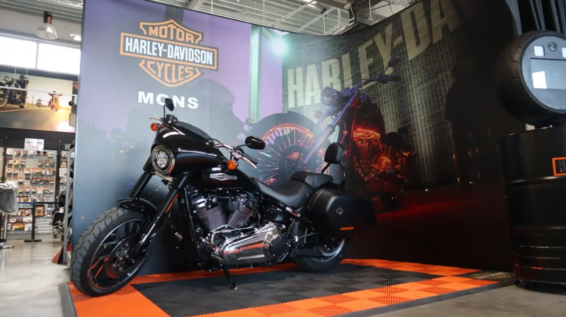 Harley-Davidson Sport Glide Chopper Negru - 1