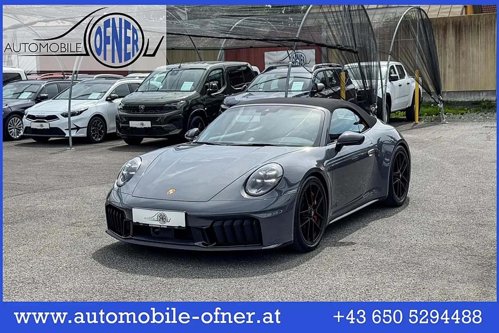 Porsche 911 Carrera 4 Cabrio GTS 1,9kWh PDK BOSE 18-Wege Si... Grau - 1