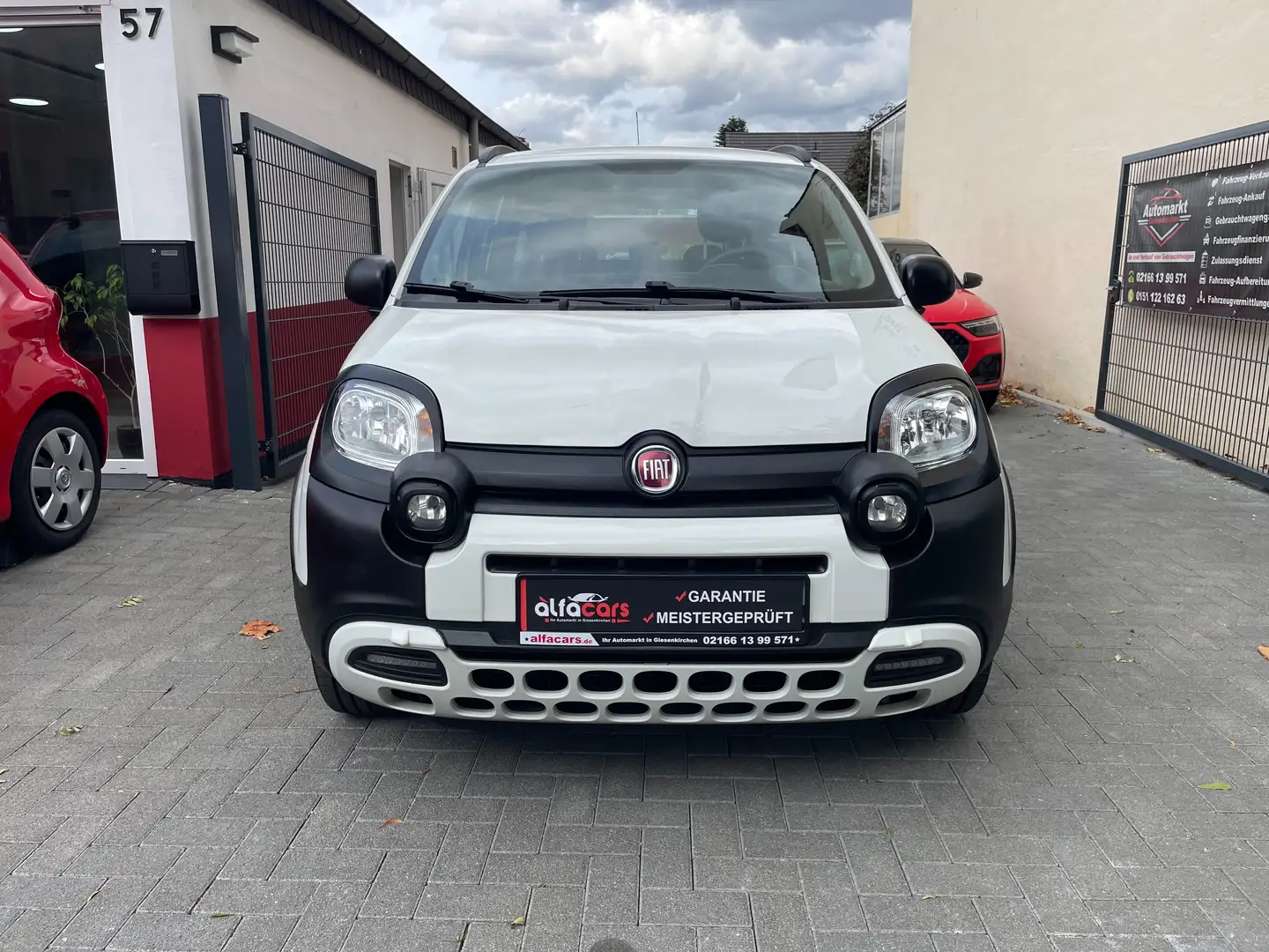 Fiat Panda Waze | Cross | 1.Hand | Euro 6 | HU NEU Weiß - 2