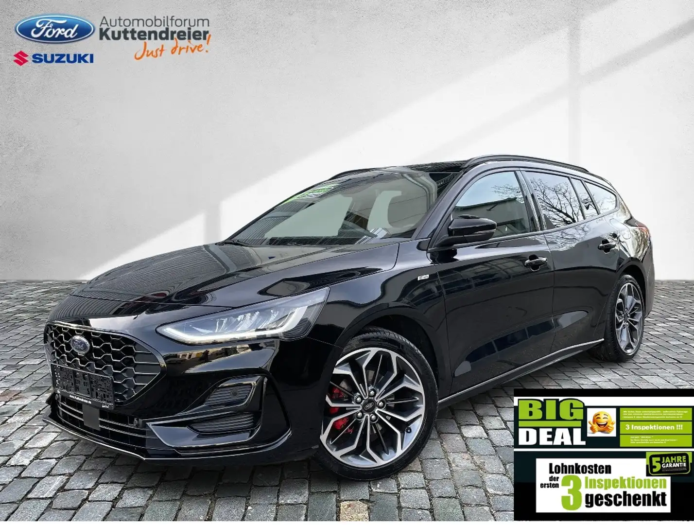 Ford Focus Turnier ST-Line Style Navi Kamera LED SHZ Zwart - 2