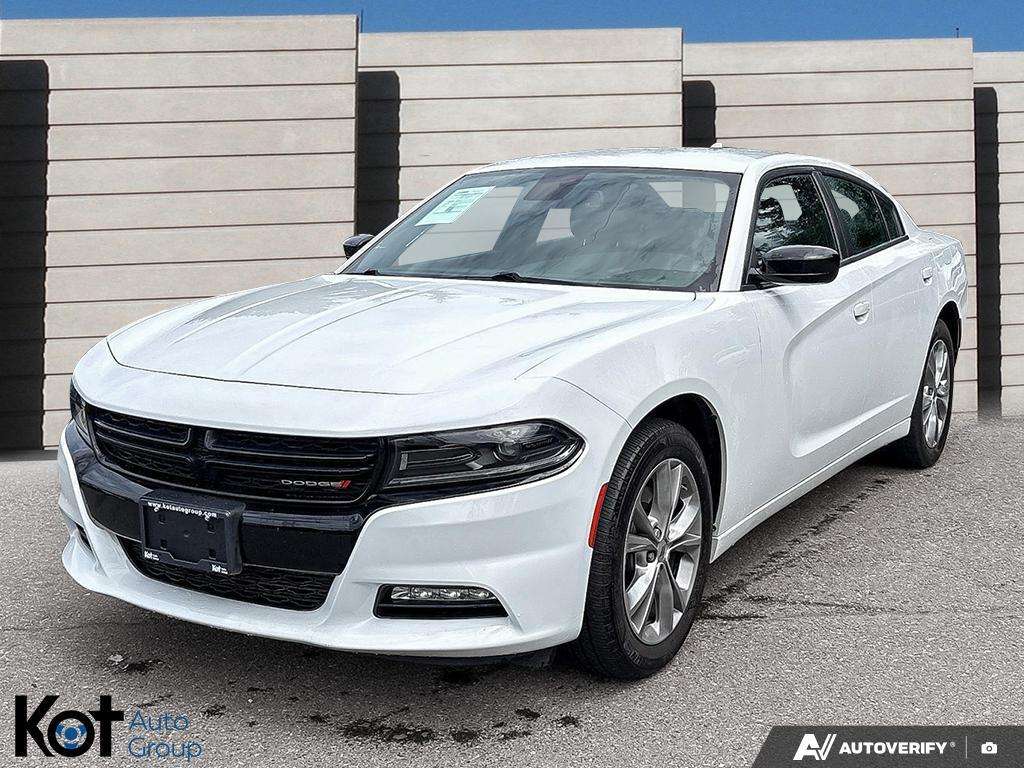 White 2023 Dodge Charger Sedan All-Wheel Drive Automatic