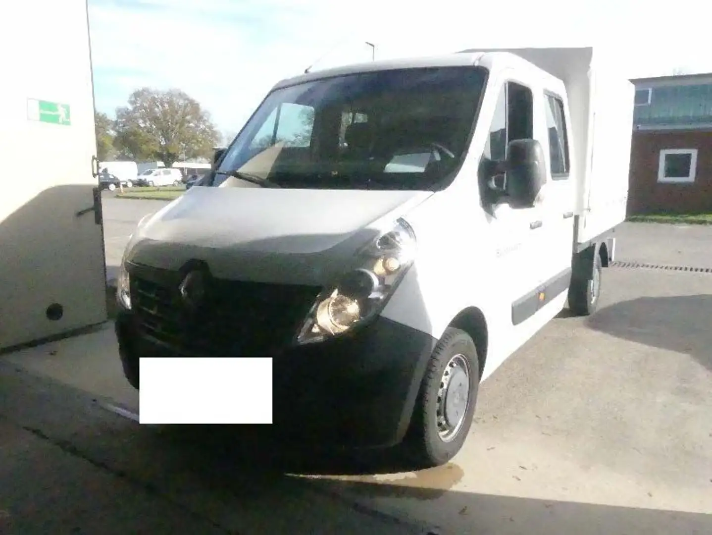 Renault Master 2.3 dCi L2 Doka PRITSCHE PLANE KLIMA 7STZ Weiß - 2