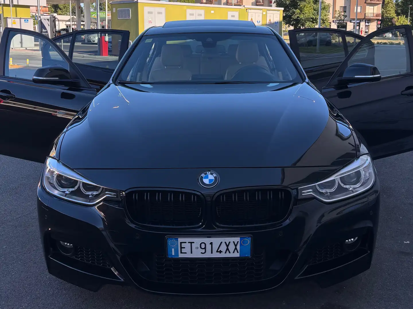 BMW 320 320d xDrive M sport Nero - 2