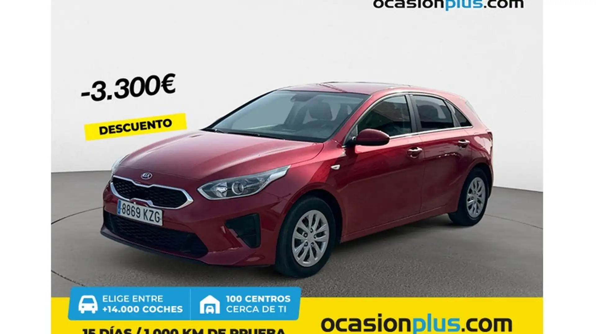 Kia Ceed / cee'd 1.6 CRDI Eco-Dynamics Concept 115 Rojo - 1